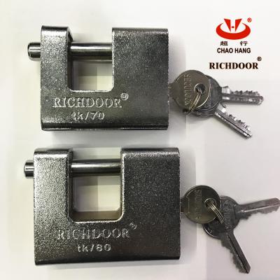[super lock industry] super padlock iron case plastic giant lock word lock