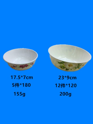 The kidney of kidney bowl imitation of a large number of ceramic bowl stock