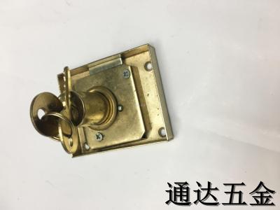 Iron furniture drawer locks