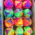 Whistle Soft Rope New Three-Leaf Patch Flash Massage Ball