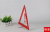 3055 reflective triangular parking warning frame parking reflector warning sign holder