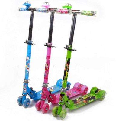 Children's skateboard scooter pedal scooter four-wheel skid car new sales promotion