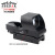 Red and green dot holographic sight in the 20mm wide key plate