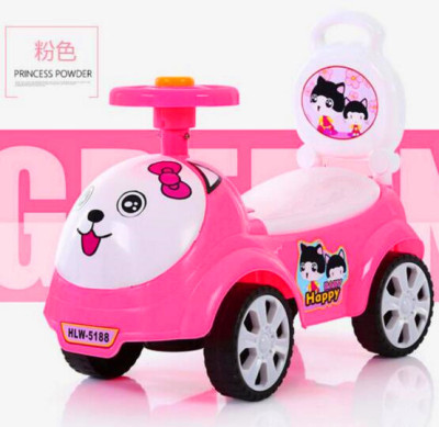 Bird king children's scooter yo-yo walking scooter four-wheel torsion bike children's bicycle