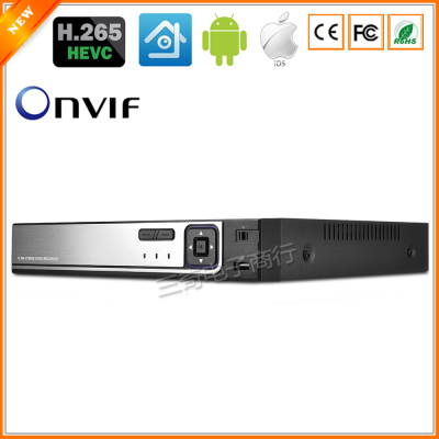 4-Way Poe Digital Hard Disk Video Recorder NVR Monitoring Host
