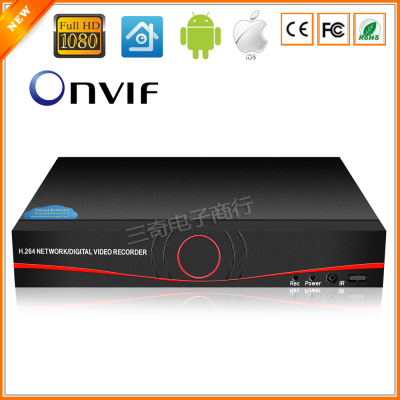 Full HD 1080P CCTV NVR 4CH NVR For IP Camera ONVIF H.264 HDMI Network Video Recorder 4 Channel NVR