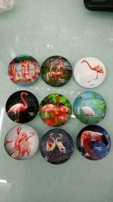 Flamingo refrigerator stickers, exquisite tourist souvenirs