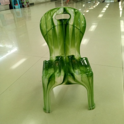 New plastic stool chair with HS back seat plastic chair