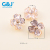 Crystal zircon is better than glass and European style leather bag accessories