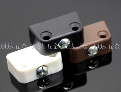 Two - in - one fastener plastic decorative cover with iron foot chest and free hole assembly board 3-1 assembly