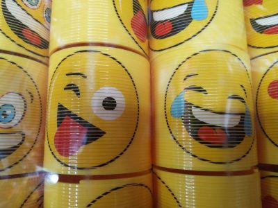 Four Emoji Smiley Rainbow Spring Display Box Factory Direct Sales