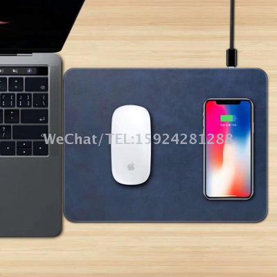 The new creative smart wireless charging mouse pad QI standard game works two