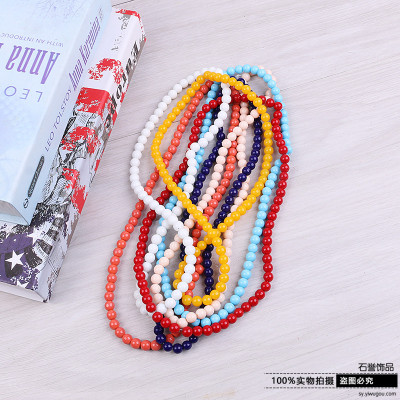 Jade crystal beads DIY handmade beads beads jewelry accessories