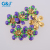 Droplet of oil accessories a magic purple color five of the copper bottom shoe flower bracelet drop of the flower DIY