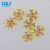 Manufacturer direct glue flower four layer combination hand sewing hole oil flower DIY clothing accessories