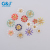 Hand sewn drops of oil drops of glue flower, DIY accessories garment accessories, multi-layer of holes