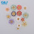 Hand sewn drops of oil drops of glue flower, DIY accessories garment accessories, multi-layer of holes