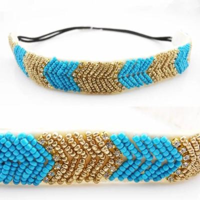 Factory direct sale of European and American fashion hand and diamond crystal headband hair band hair accessories