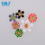 The resin petal can be used to order the sparkle powder copper flower accessories and accessories