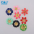 Factory direct glue multi - layer flowers in hand - sewn drip oil - flowered