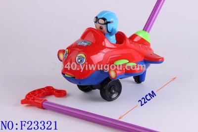 Children's toy wheeled toy pusher F23321