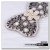 Korean Style Black Pearl Bang Sticker Fashion Lace Hook and Loop Fasteners Long Post