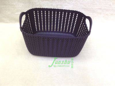 Woven basket PP material receiving basket used to collect baskets of European inductive baskets