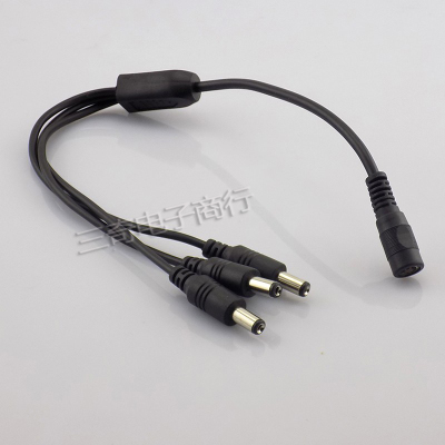 2.1*5.5mm Female to Male Splitter Plug Cable for CCTV Camera Accessories DC Power Supply cable 12V Pigtail Surveillance