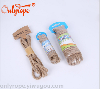 Factory Direct Sales Multi-Specification Jute Rope Outdoor Clothesline