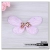 Flower Paste Embroidery Mesh Butterfly Velcro Hair Fringe Grip Stabilizer Pad Hair Patch