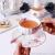 New Nordic flamingo cup saucer tea set with tea set and high temperature ceramic glass