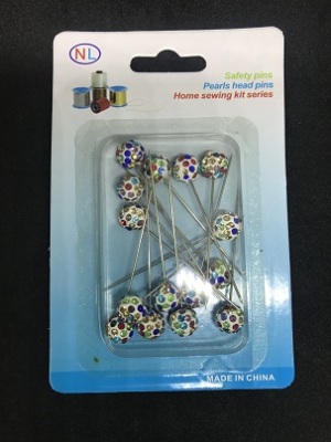 Pearl pin, pin, I - nail suction card packaging