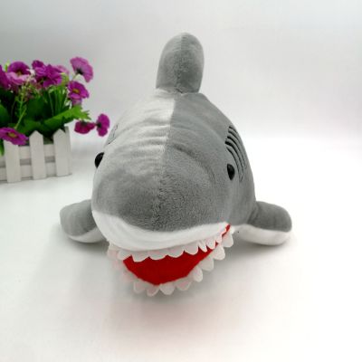 Manufacturer of plush toy doll wedding gift 30cm catching doll machine to blame shark doll wholesale