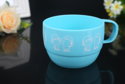 Creative multi-functional cartoon couple plastic wash cup drink cup coffee cup brush cup