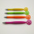 Color real - bar Christmas - sweet snow ball pen gift advertising pen LOGO custom gift atomic pen
