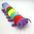 The factory direct sale 10 yuan fine caterpillar dolls baby toy creative parody toy