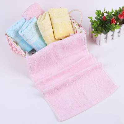 Manufacturer direct sales of modale beauty bamboo charcoal soft bamboo towel face towel.