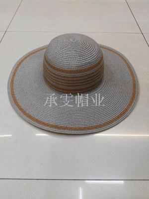 Hat girl summer version straw Hat folding beach Hat sun Hat sun Hat protection Hat big brimmed Hat woman Hat sun shade Hat