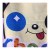 The cute cartoon style children's bedclothes