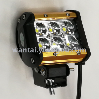 New work lamp 18w electroplating color