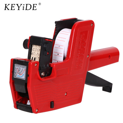 Price tag machine single row 8 price tag price tag machine code machine code machine English and Chinese can OEM.