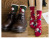 winter Christmas cartoon feather yarn of the stockings, han version lady socks lovers floor socks cotton socks