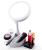 New hot-selling LED make-up mirror folding portable gift LED with light make-up mirror and double mirror.