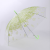 Fashionable transparent sakura outdoor parasol protection against uv light umbrellas small and fresh