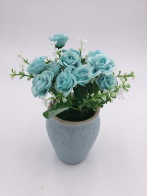 The factory direct sales 10 yuan of fine art to simulate spring tea flower bud office desktop flower decoration flower