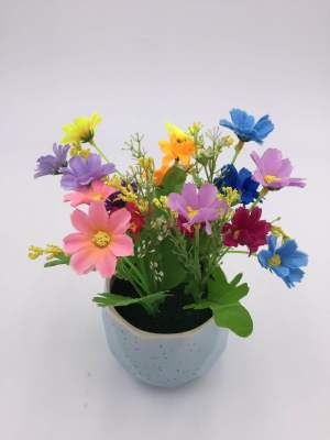 Factory direct sales of 10 yuan bouquets flower bouquet of dried flower bouquet artificial flowers imitation flowers