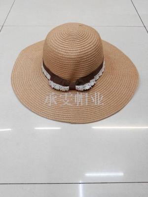 Hat girl summer straw Hat sun sun shade fisherman Hat Korean version joker beach beach travel small fresh