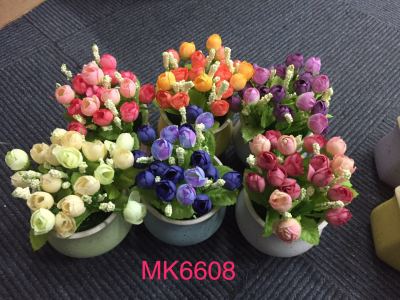 The manufacturer sells 10 yuan of top-selling hot selling mini bracts, artificial flowers, flowers,flowers and flowers