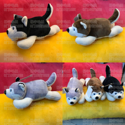 Puffer cotton software 8 inch small cargo dolphin husky baby panda penguin stuffed toy doll machine doll