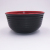 Factory Direct Sales Red and Black Thread Melamine Bowl